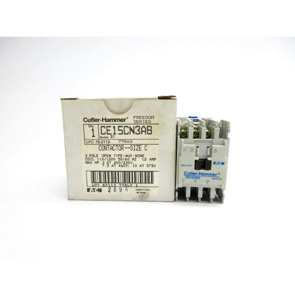 CUTLER HAMMER CE15CN3AB SER. B1 110/120V NSMP