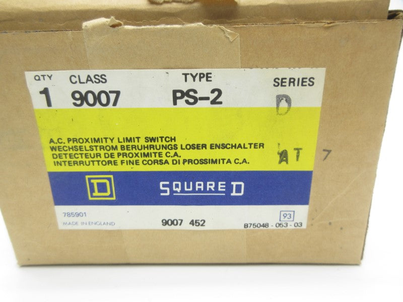 SQUARE D 9007PS-2 SER. D NSMP