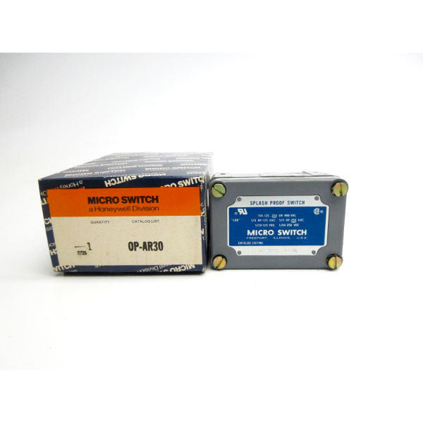 MICRO SWITCH OP-AR30 480VAC 15A (GREY) NSMP