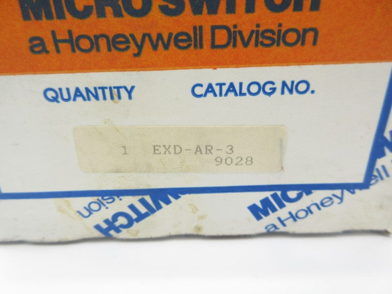 MICRO SWITCH EXD-AR-3 250VAC 10A NSMP