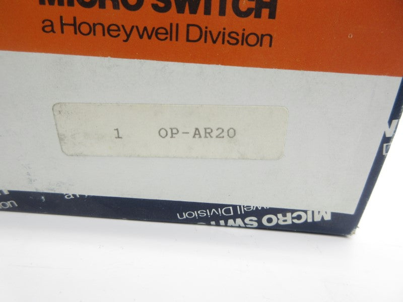 MICRO SWITCH OP-AR20 480VAC 15A (GREY) NSMP