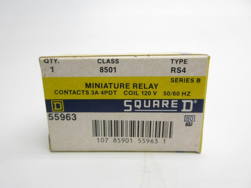 SQUARE D 8501RS4 SER. B 120V NSMP