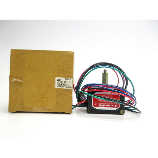 MICRO SWITCH EXD-Q-3 250VAC 10A NSMP