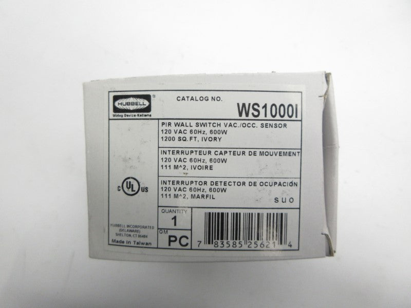 HUBBELL WS1000I 120VAC NSMP