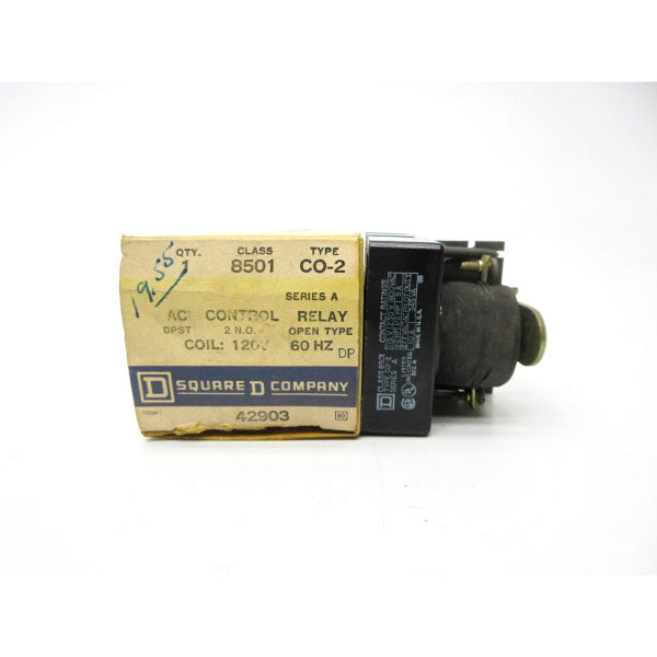 SQUARE D 8501CO-2 SER. A 120V NSMP
