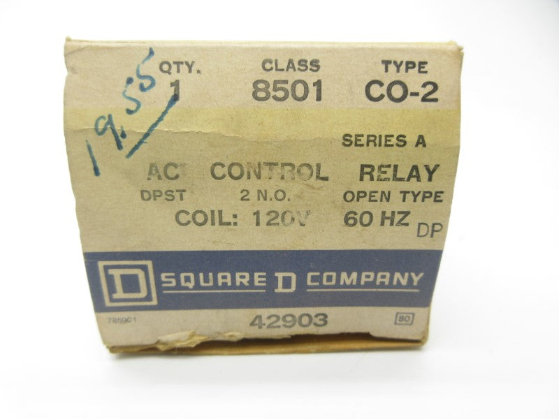 SQUARE D 8501CO-2 SER. A 120V NSMP