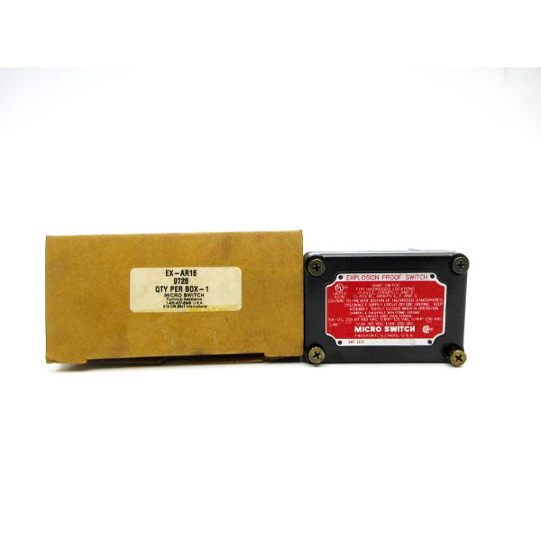MICRO SWITCH EX-AR16 480VAC 15A NSMP