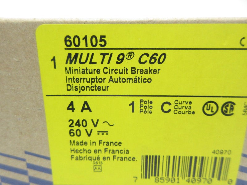 SQUARE D 60105 240V 4A NSMP