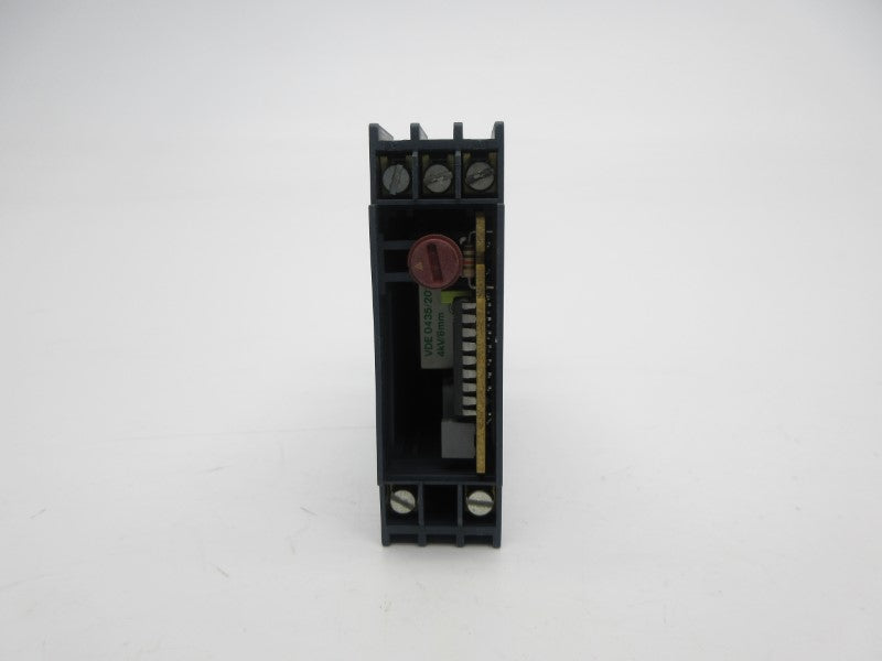 SIEMENS 7PU6020-7NJ20 100/127VAC 2-20S (AS PICTURED) NSMP
