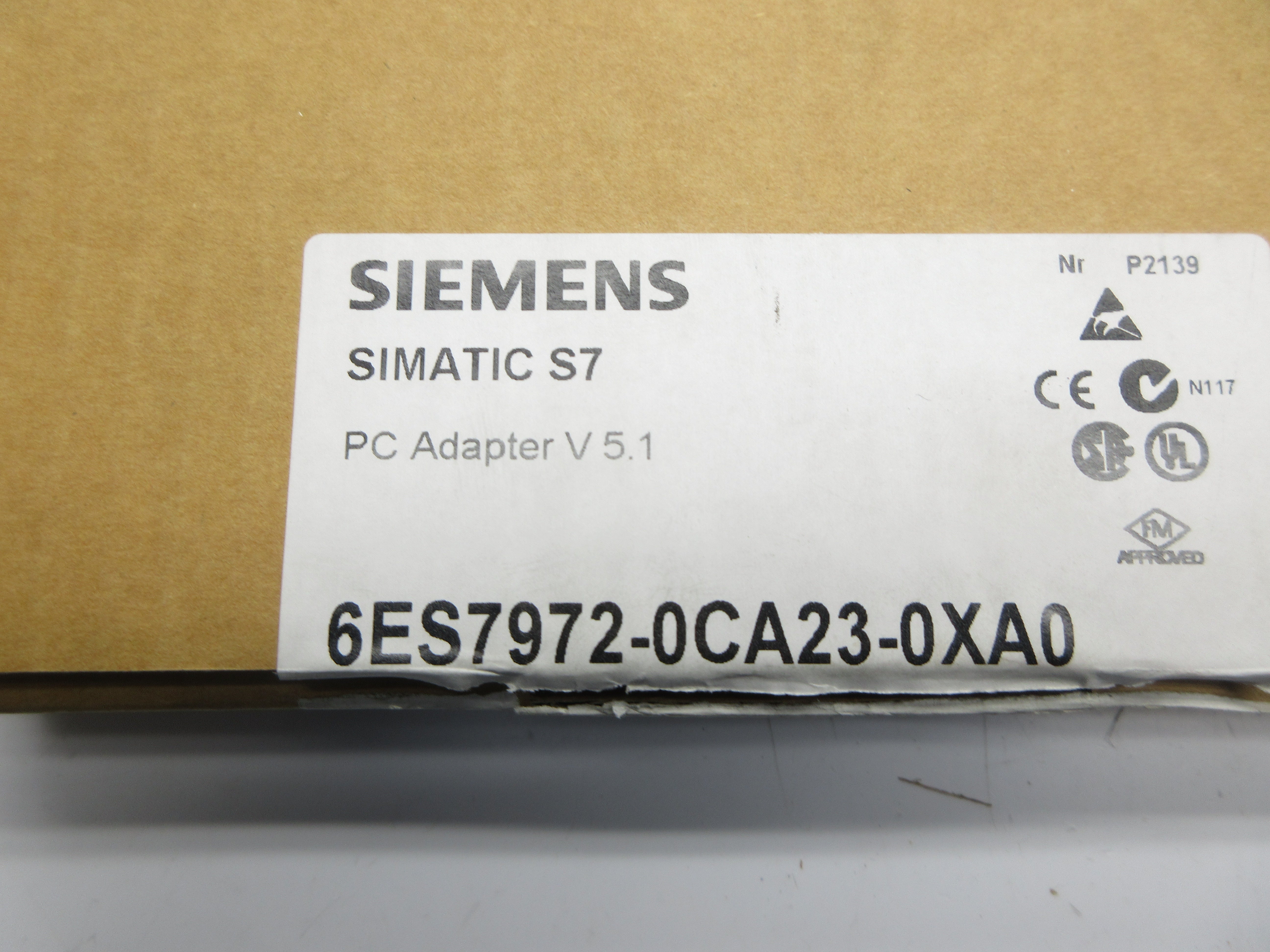 SIEMENS 6ES7972-0CA23-0XA0 NSMP