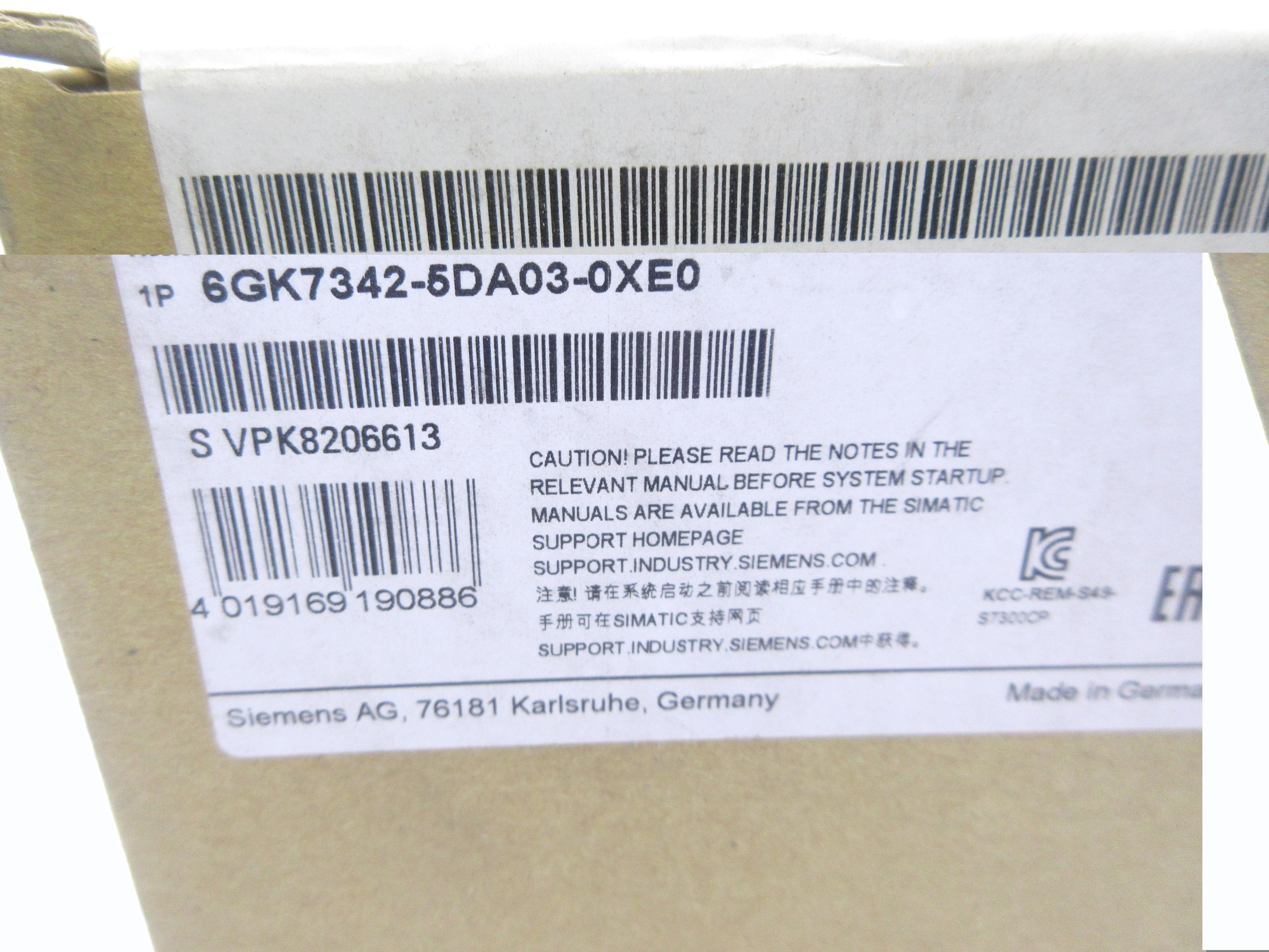 SIEMENS 6GK7342-5DA03-0XE0 NSFS