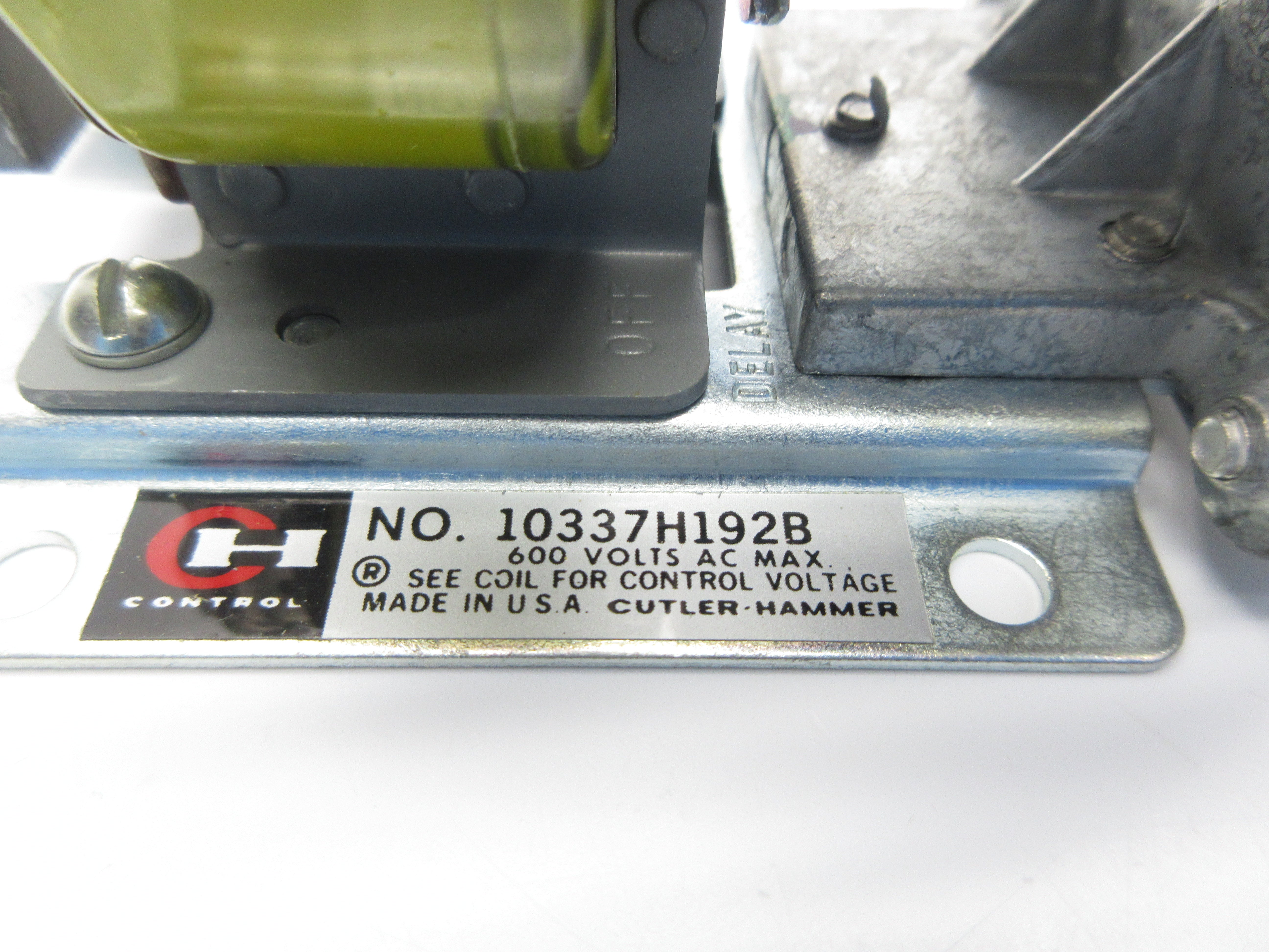 CUTLER HAMMER 10337H192B 600VAC NSNP
