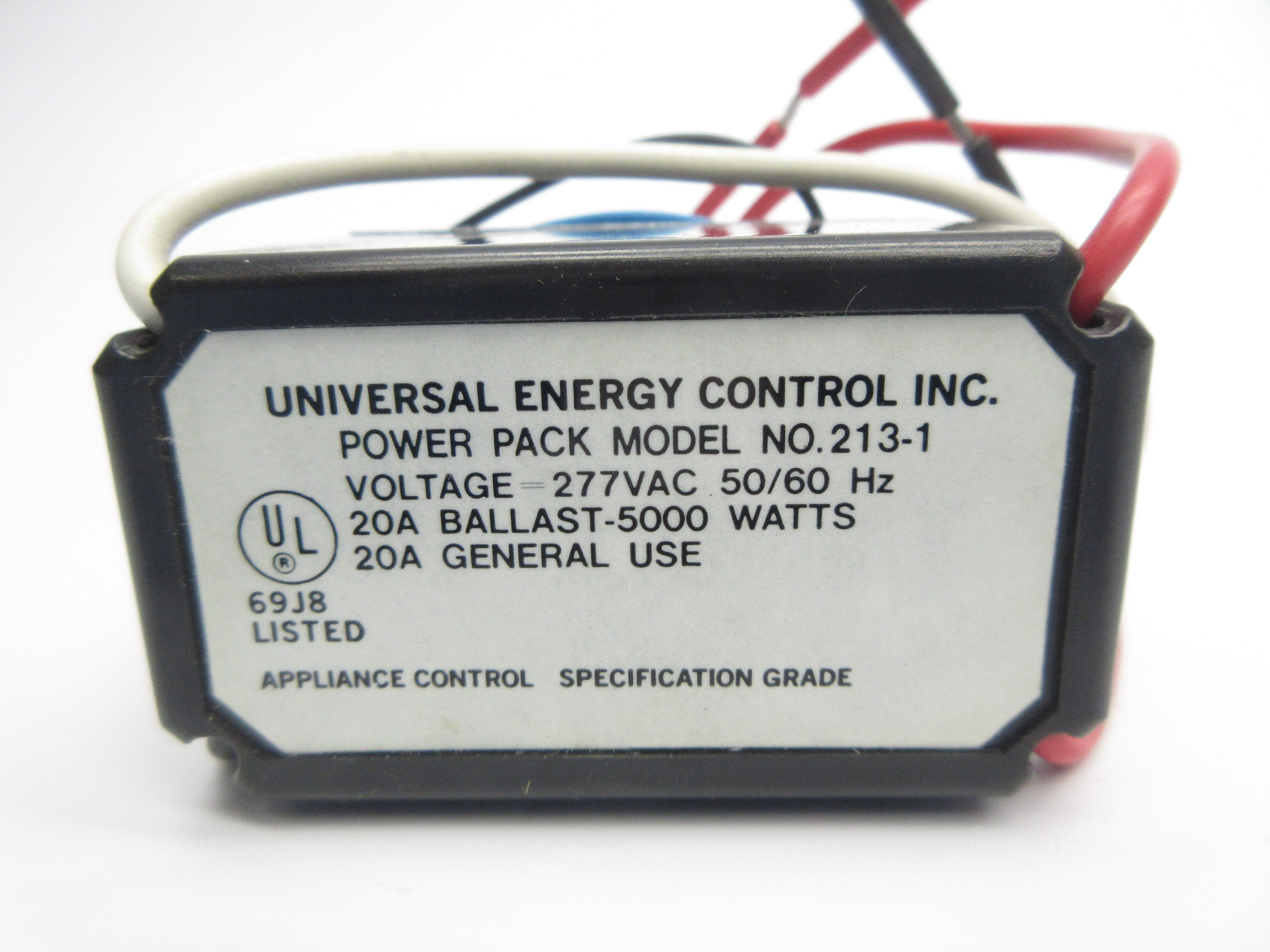 UNIVERSAL ENERGY CONTROL 213-1 277VAC 20A NSNP