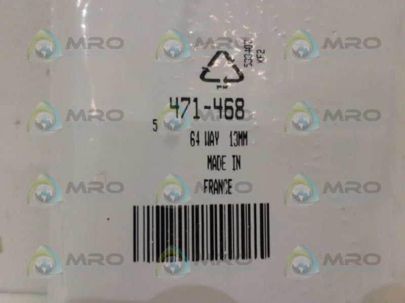 RS COMPONENTS 471-468 EUROCARD CONNECTOR (PKG OF 5) NSMP