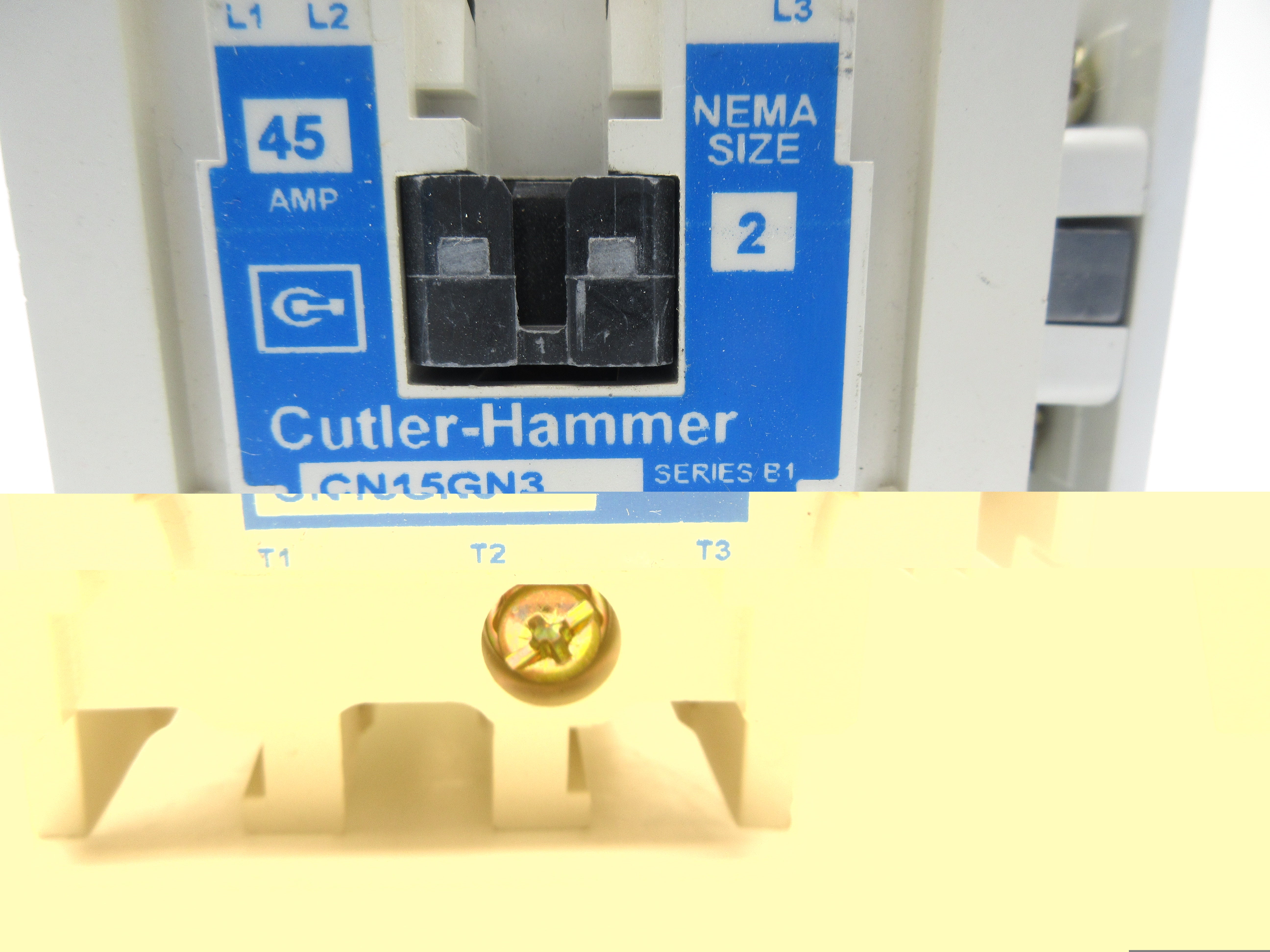 CUTLER HAMMER CN15GN3 SER. B1 110/120V 45A NSNP