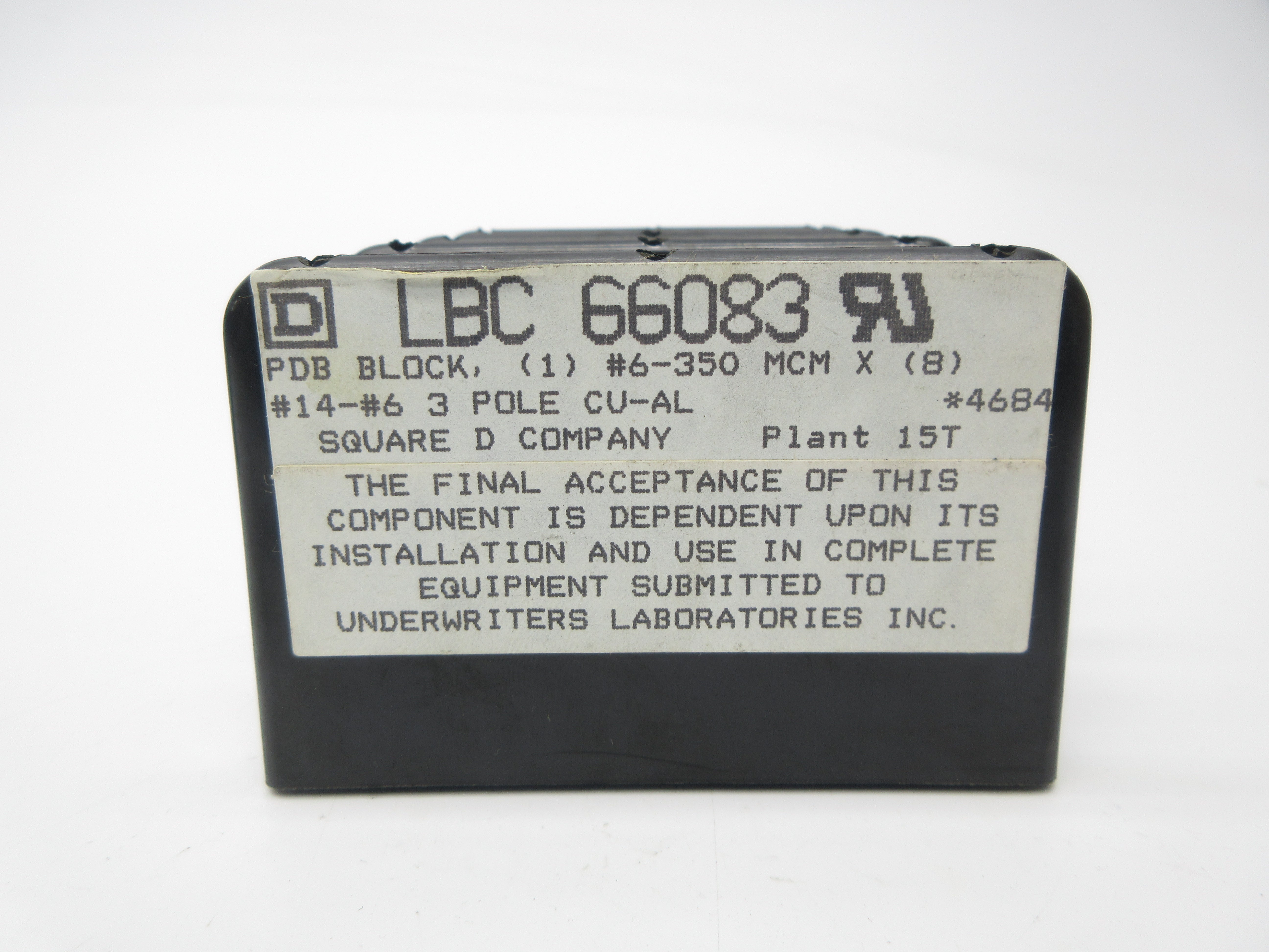 SQUARE D LBC66083 NSNP