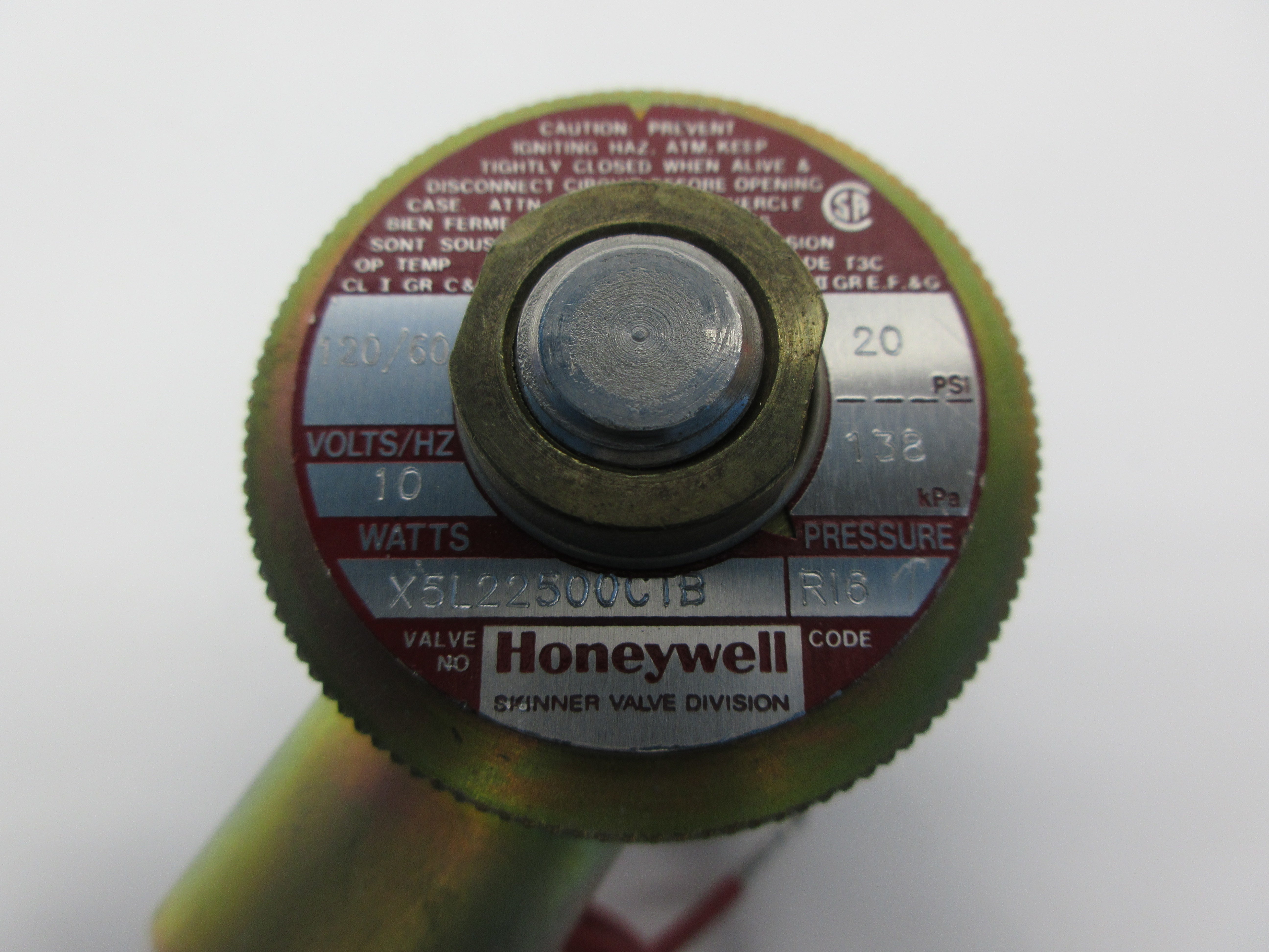 HONEYWELL X5L22500CTB 120V 20PSI NSNP