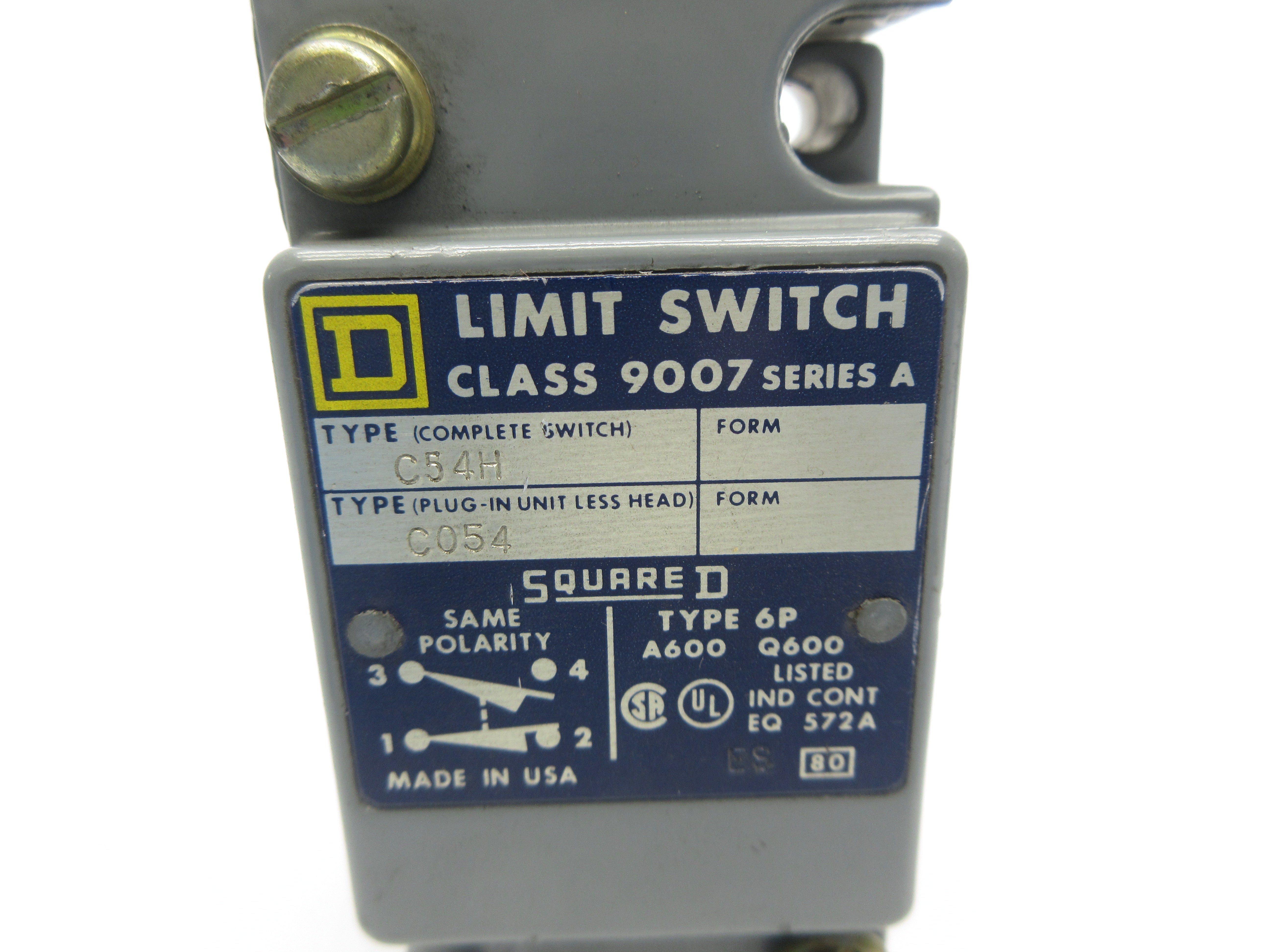 SQUARE D 9007C54H SER. A NSNP