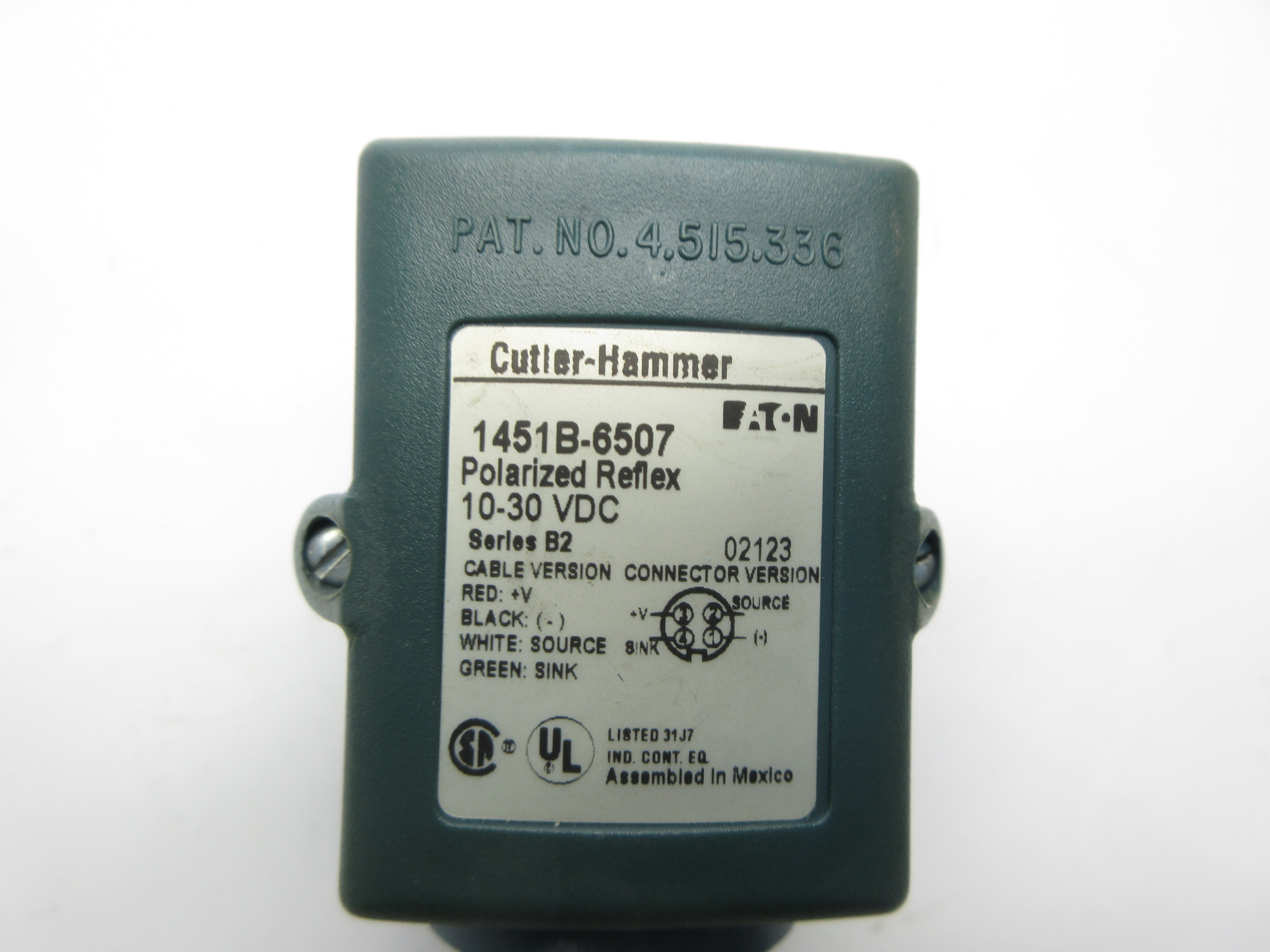 CUTLER HAMMER 1451B-6507 SER. B2 10-30VDC NSNP
