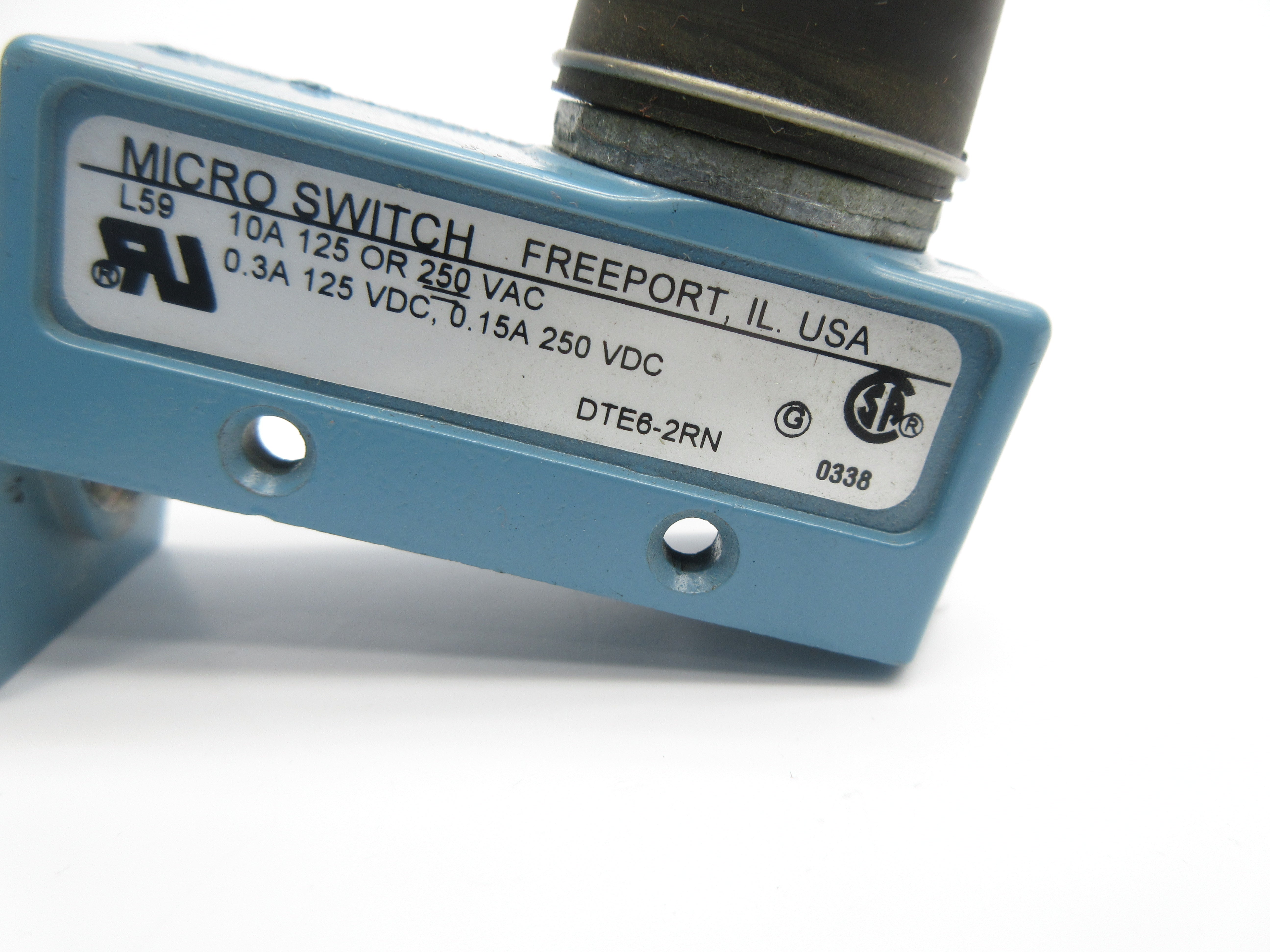 MICRO SWITCH DTE6-2RN 250VAC 10A (AS PICTURED1) NSNP