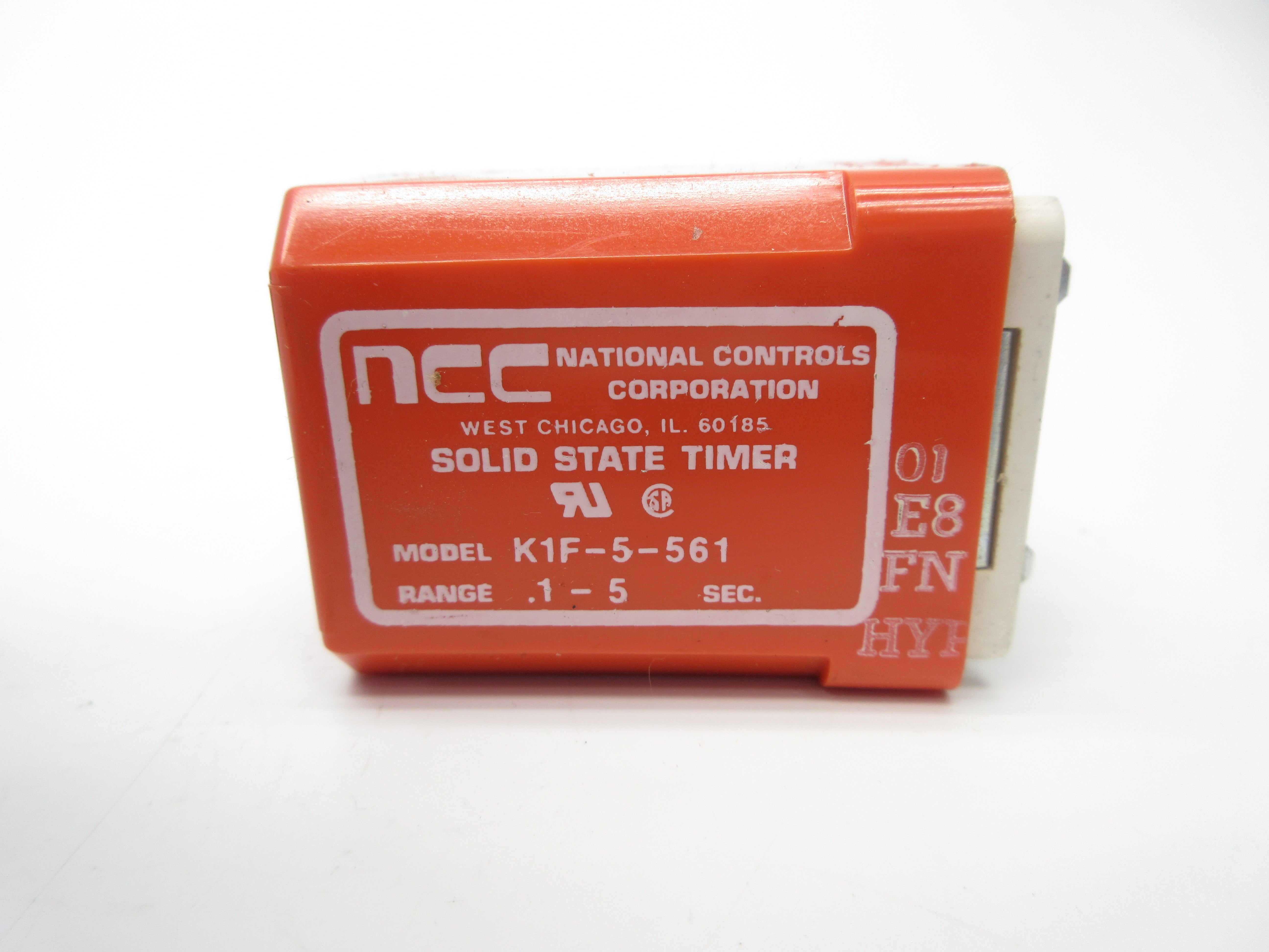 NCC K1F-5-561 120VAC 10A .05-5S NSNP
