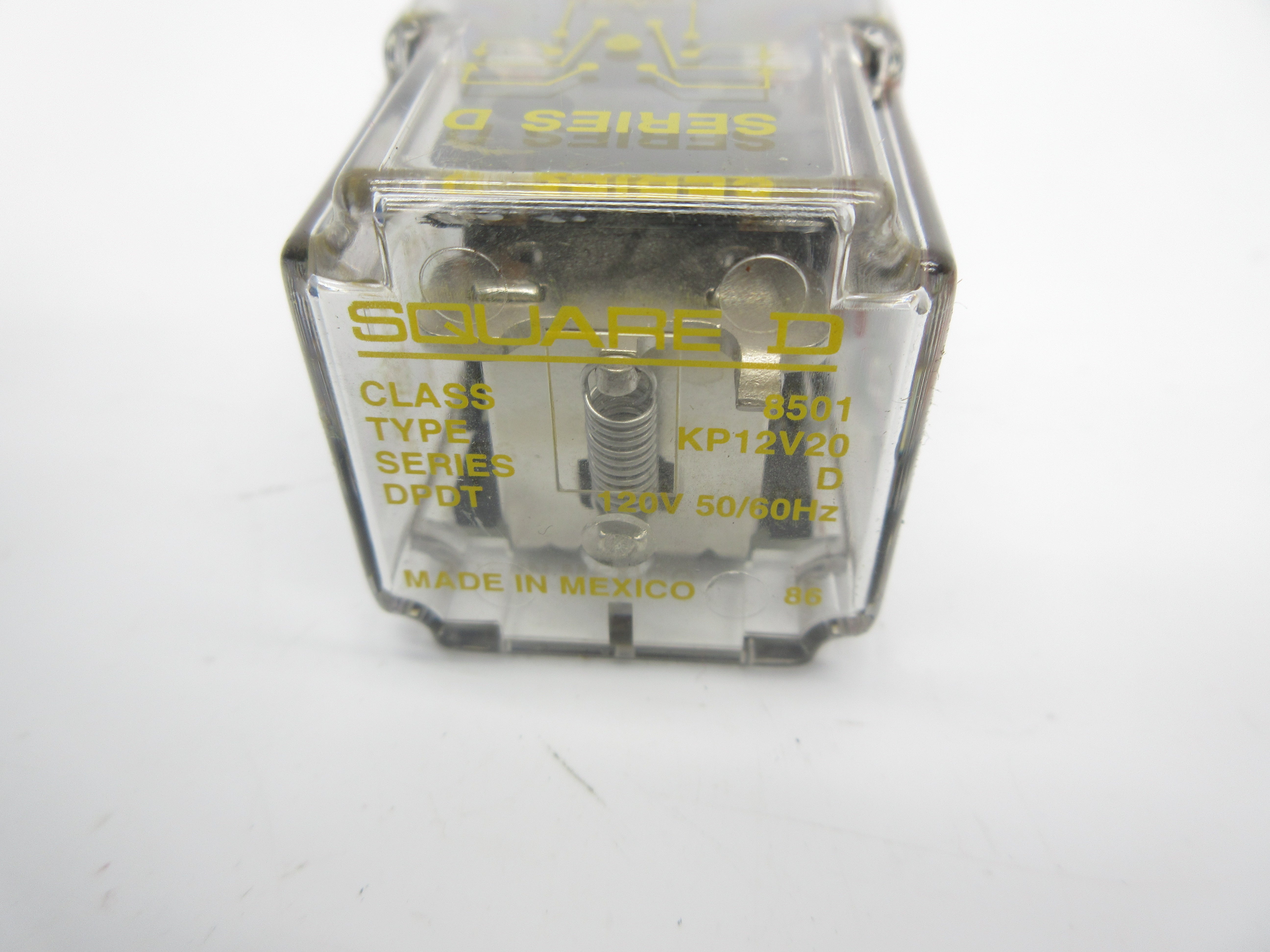 SQUARE D 8501KP12V20 SER. D 120V NSNP