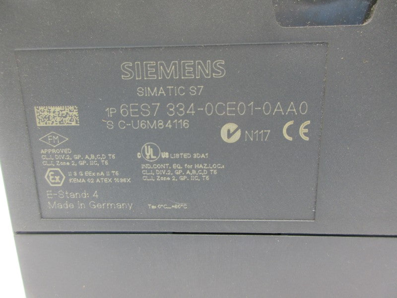 SIEMENS 6ES7334-0CE01-0AA0 NSNP