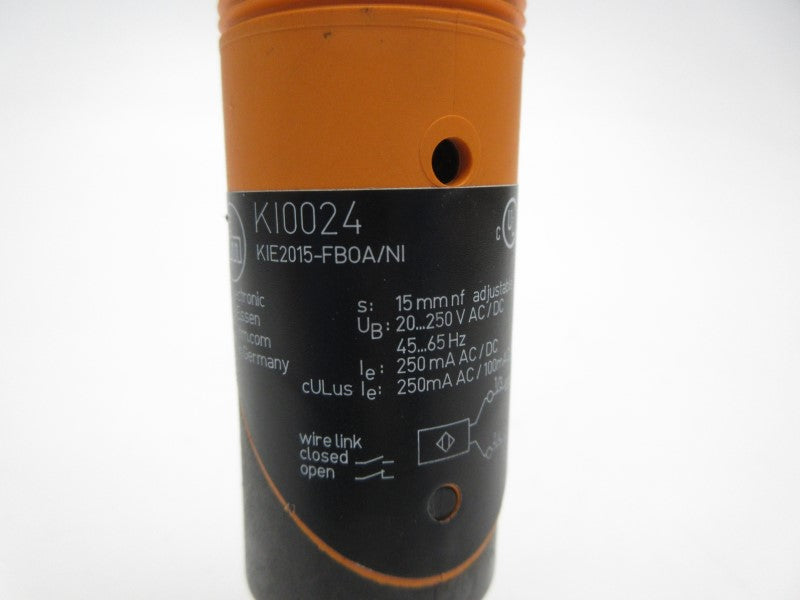 IFM EFECTOR KI0024 KIE2015-FBOA/NI 20-250VAC NSNP