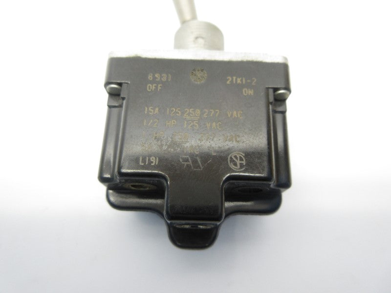MICRO SWITCH 2TK1-2 277VAC 15A NSNP