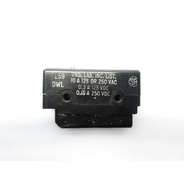 MICRO SWITCH DT-2R-A75 250VAC 10A NSNP