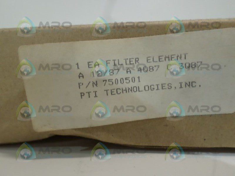 PTI 7500501 HYDRAULIC OIL FILTER NSMP