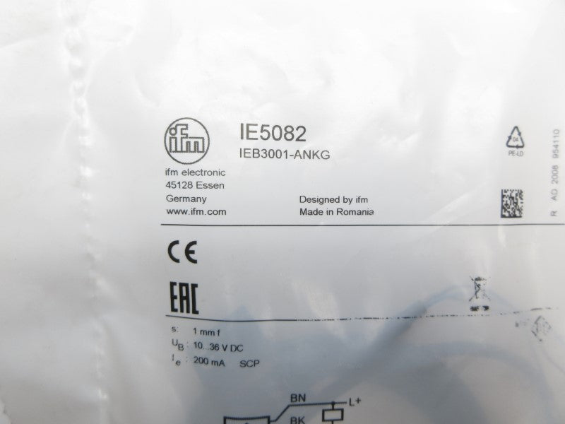 IFM EFECTOR IE5082 IEB3001-ANKG 10-36VDC NSMP
