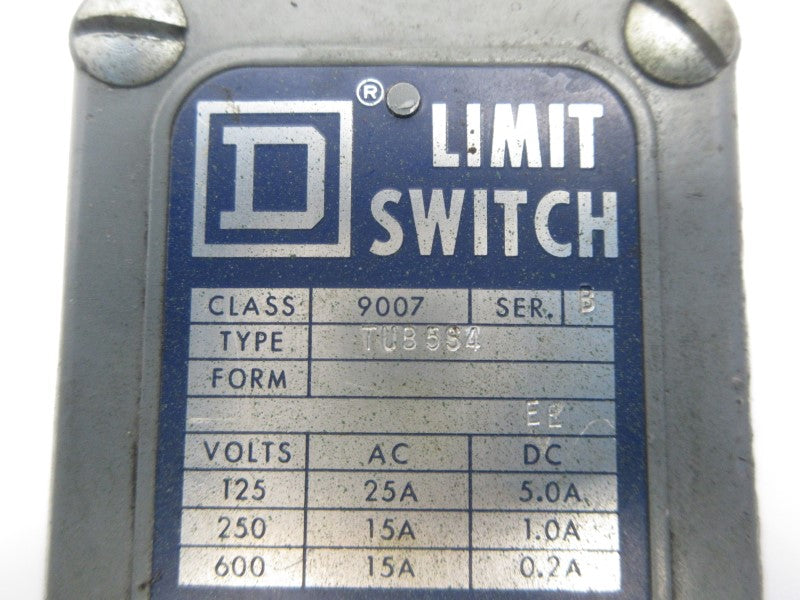 SQUARE D 9007TUB5S4 SER. B 600VAC 15A UNMP