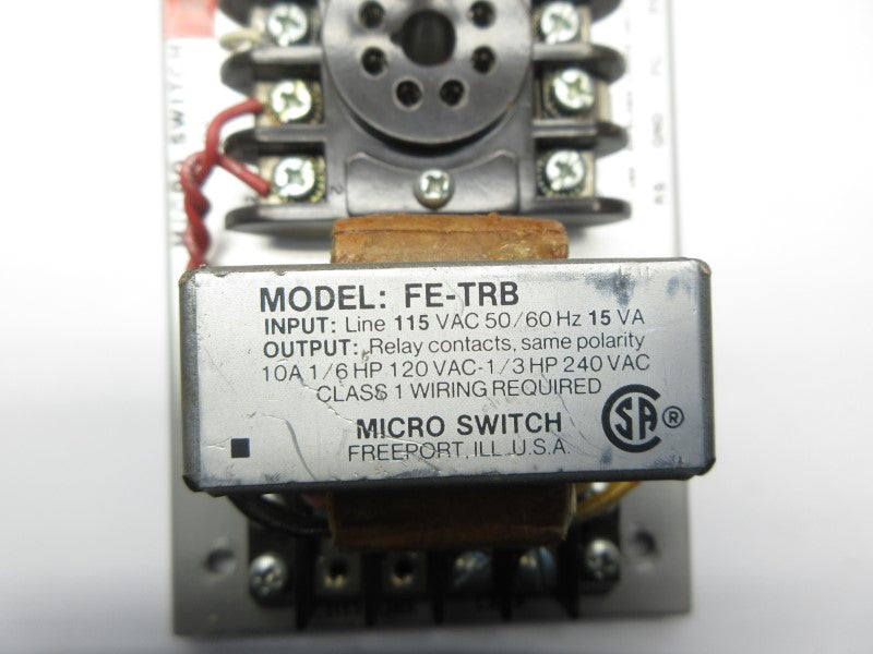 MICRO SWITCH FE-TRB 115VAC UNMP