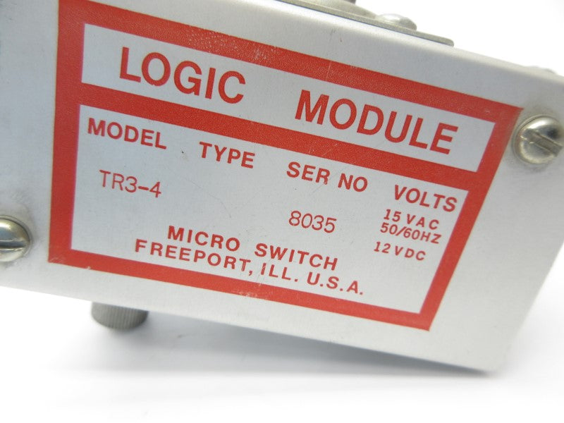 MICRO SWITCH TR3-4 15VAC UNMP