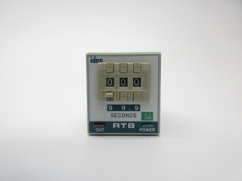 IDEC RTB-CB1FDU 120VAC 10A 99.9S NSMP