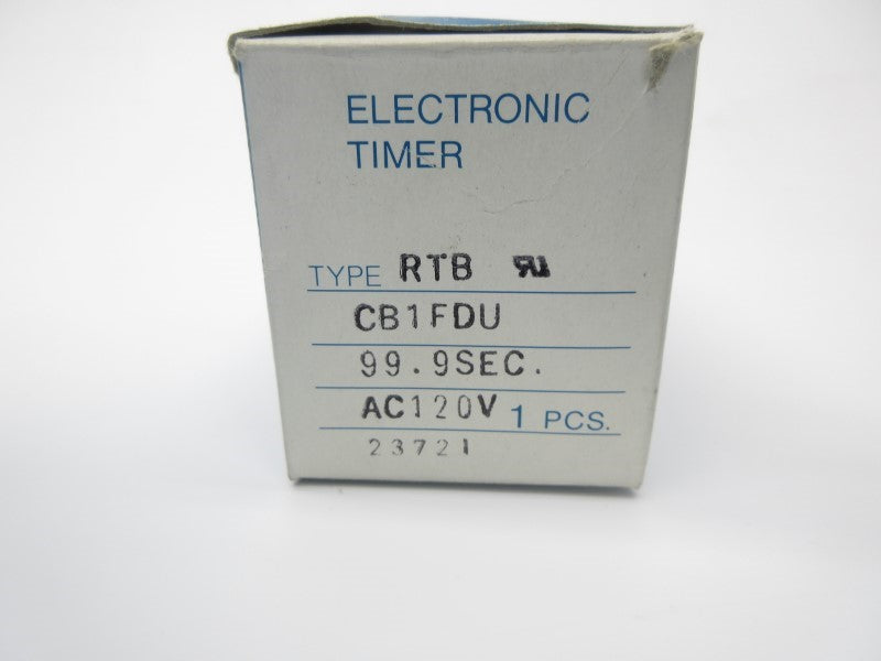 IDEC RTB-CB1FDU 120VAC 10A 99.9S NSMP