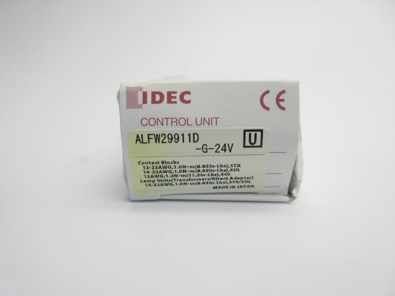 IDEC ALFW29911D-G-24V 24V NSMP