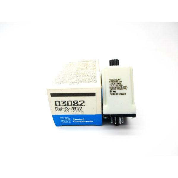 POTTER & BRUMFIELD CHB-38-70022 240VAC 10A 1.0-60S NSMP