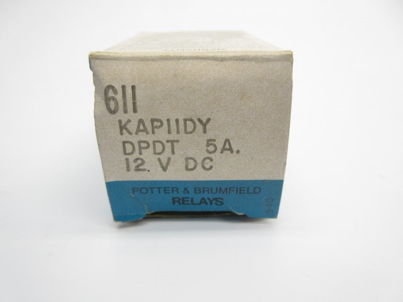 POTTER & BRUMFIELD KAP11DY 12VDC 5A NSMP