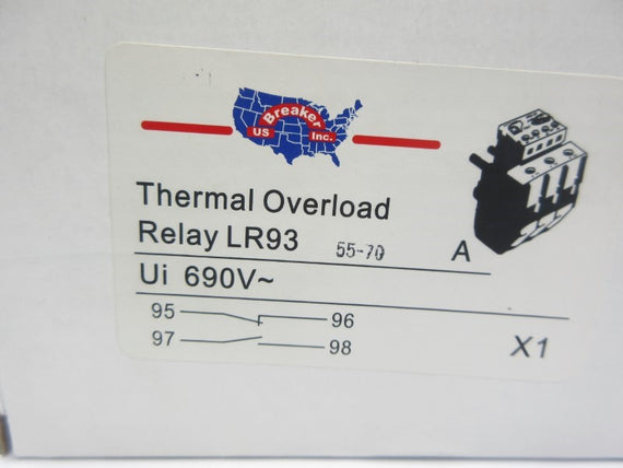 US BREAKER LR93 690V 55-70A NSMP