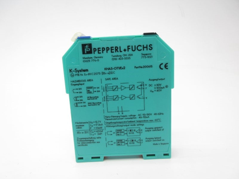 PEPPERL+FUCHS KHA5-OT1/EX2 20061 NSMP