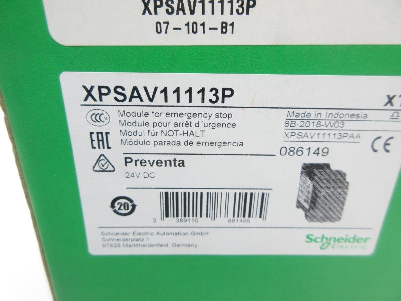 SCHNEIDER ELECTRIC XPSAV11113P 24VDC NSMP
