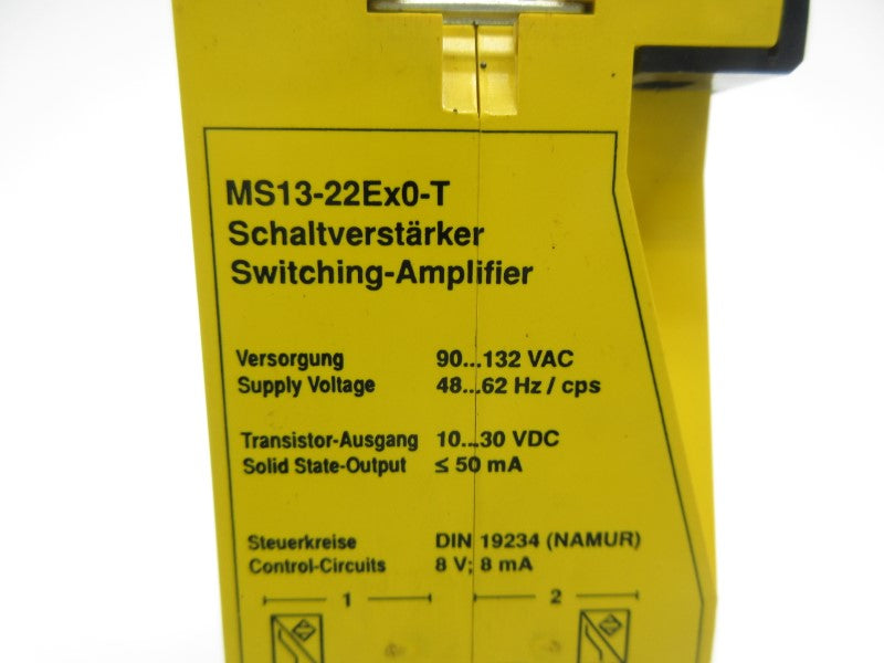 TURCK MS13-22EX0-T 115VAC NSNP