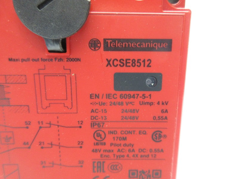 TELEMECANIQUE XCSE8512 24/48VAC 6A NSNP