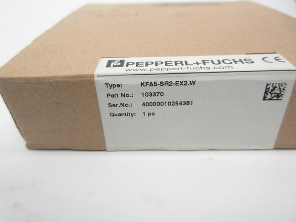 PEPPERL+FUCHS KFA5-SR2-EX2.W 103370 120VAC 2A NSMP