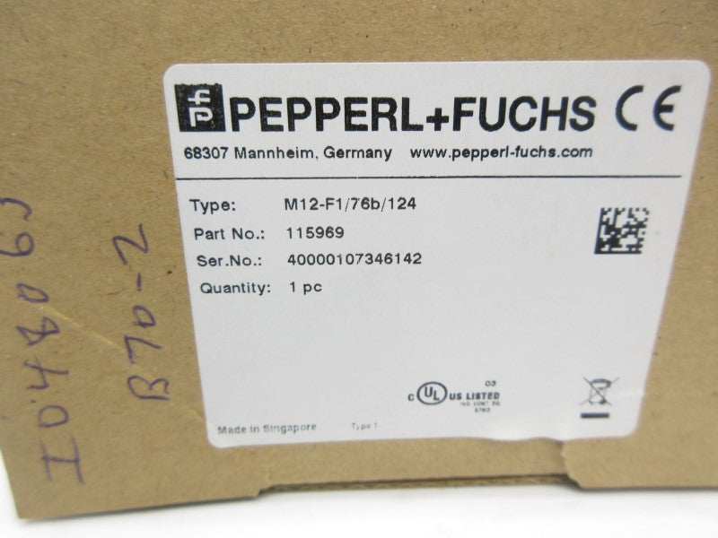 PEPPERL+FUCHS MV12-F1/76B/124 115969 10-30VDC NSMP