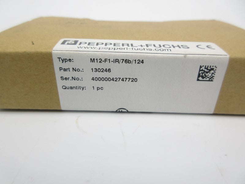 PEPPERL+FUCHS M12-F1-IR/76B/124 130246 10-30VDC NSMP