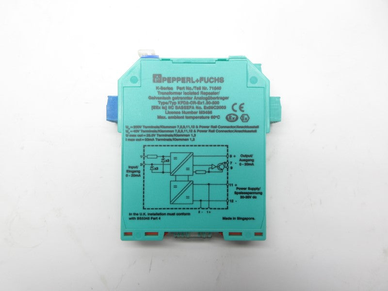 PEPPERL+FUCHS KFD2-CR-EX1.30200 071840 20-35VDC NSMP