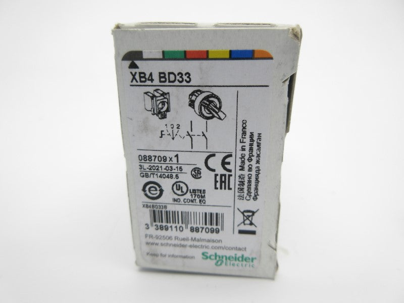 SCHNEIDER ELECTRIC XB4BD33 NSMP